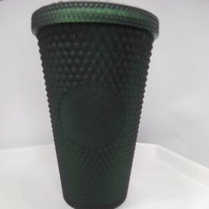 Starbucks Emerald Textured Vase